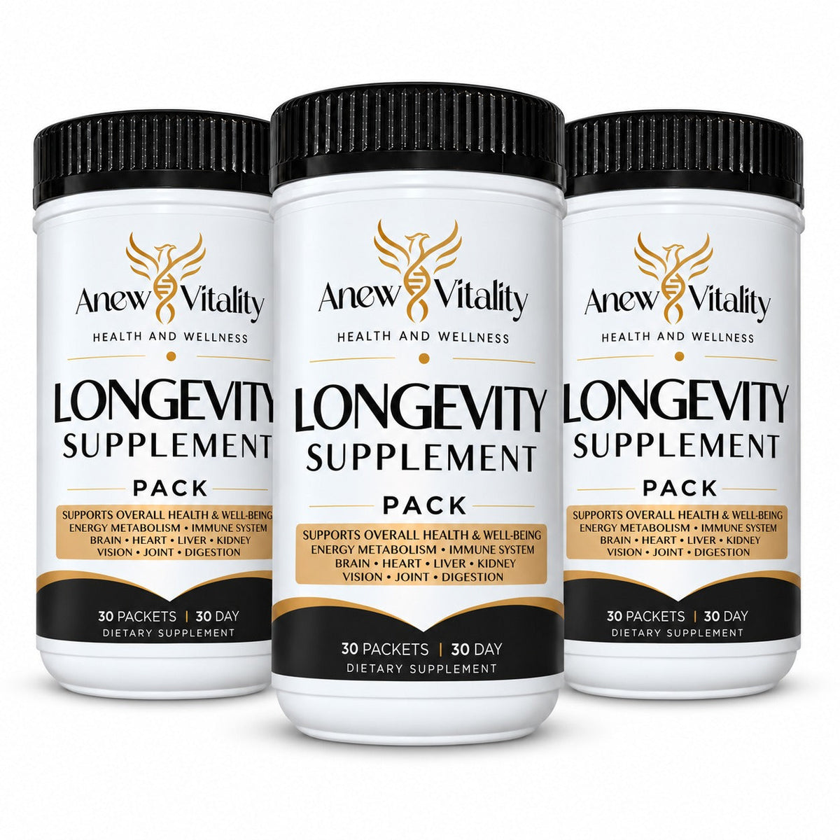 Longevity Supplement -3 pack